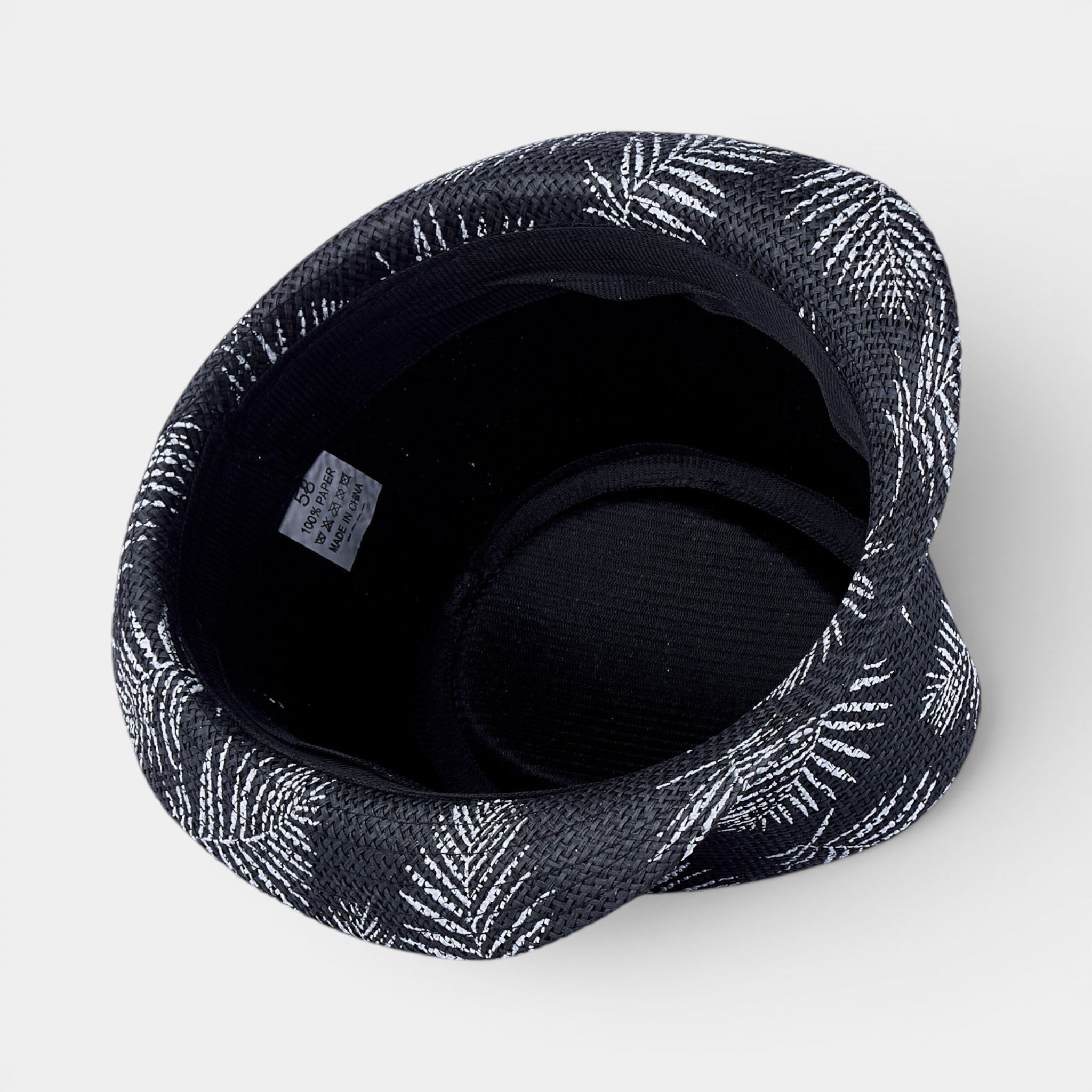 COASTLINE TRILBY STRAW FEDORA HAT