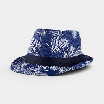 COASTLINE TRILBY STRAW FEDORA HAT