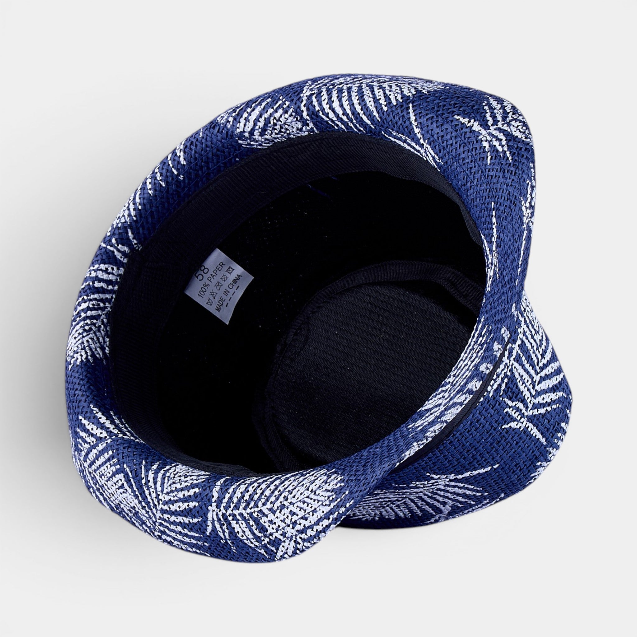 COASTLINE TRILBY STRAW FEDORA HAT