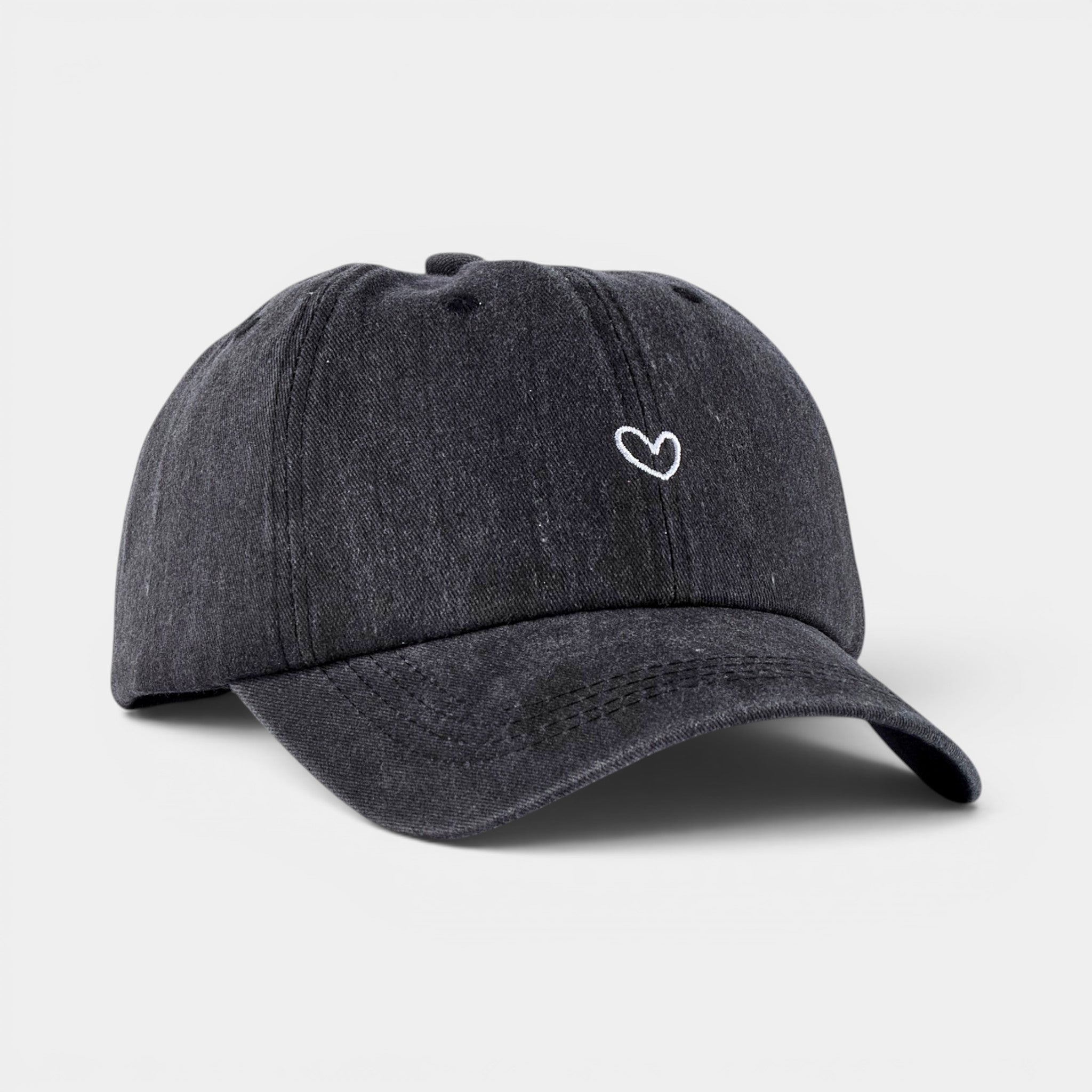 Red Heart Washed Dad Hat