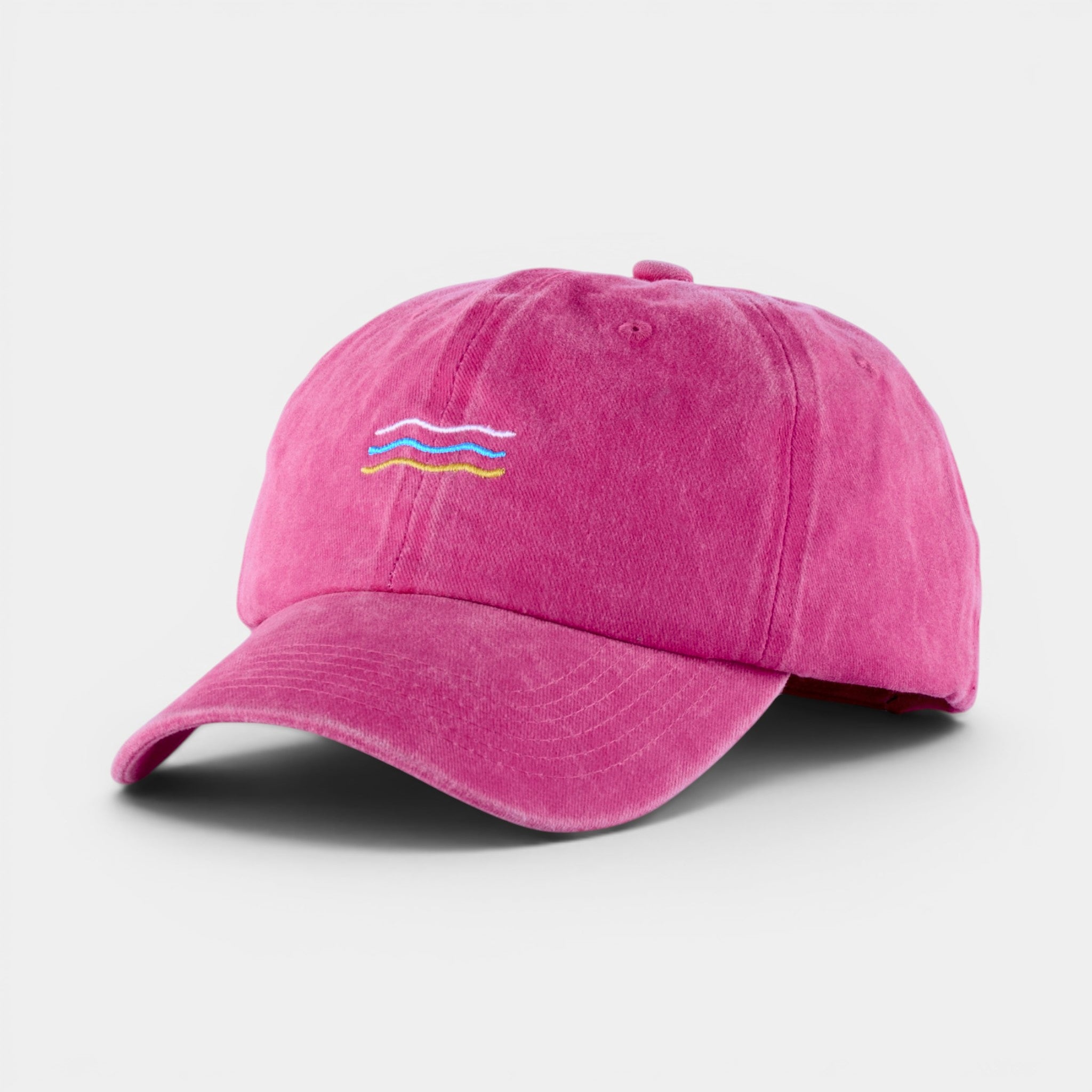 Summer Wave Washed Dad Hat