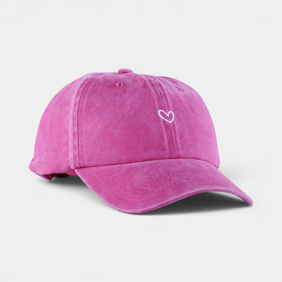 Red Heart Washed Dad Hat
