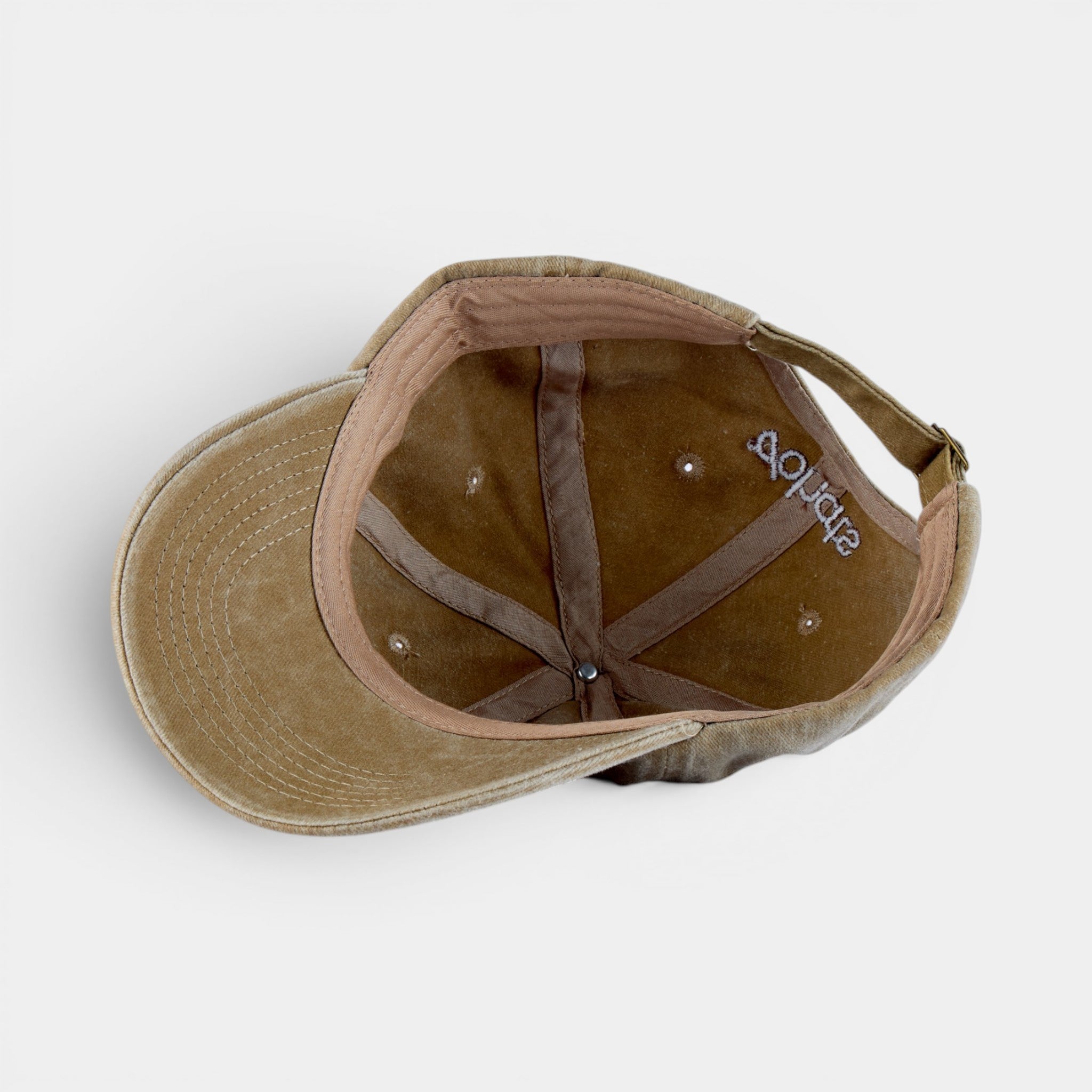 Running Puppy Washed Dad Hat