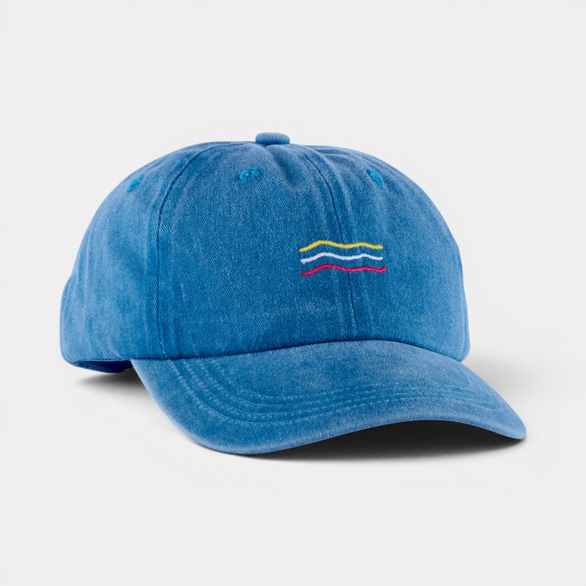 Summer Wave Washed Dad Hat