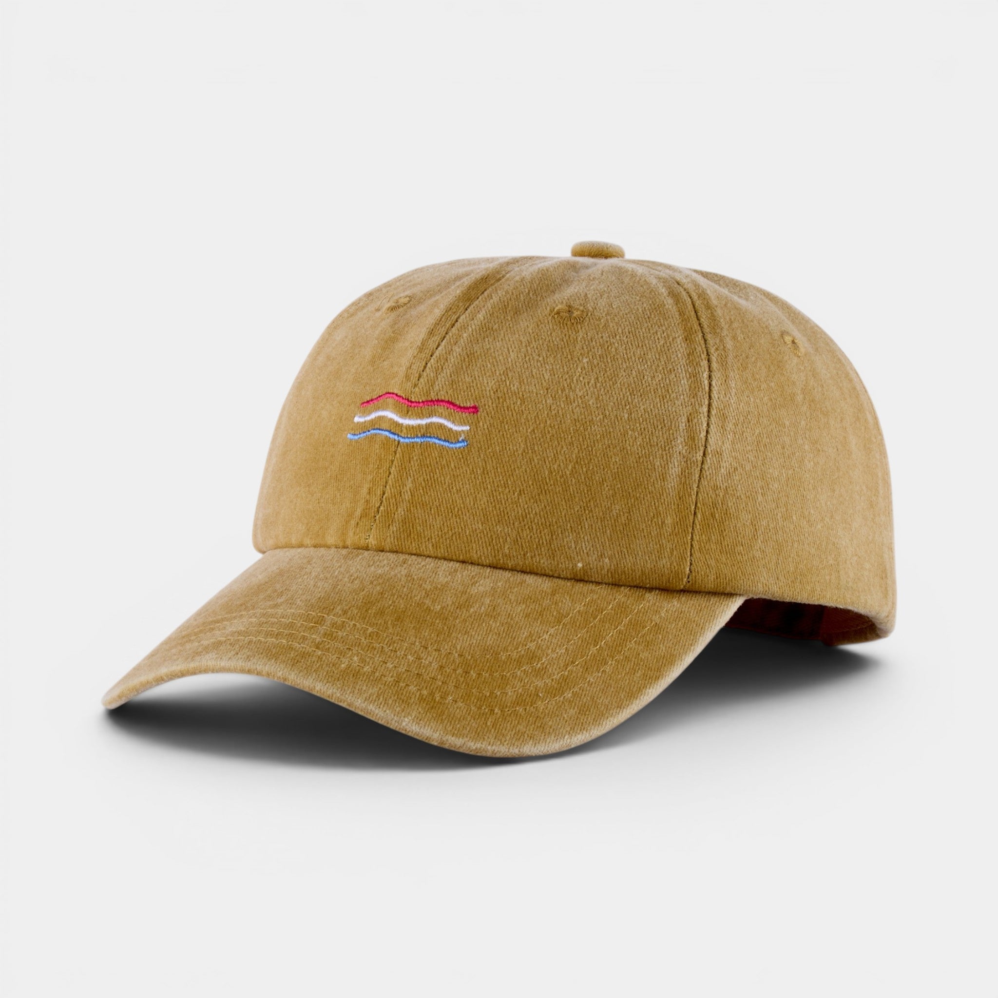 Summer Wave Washed Dad Hat