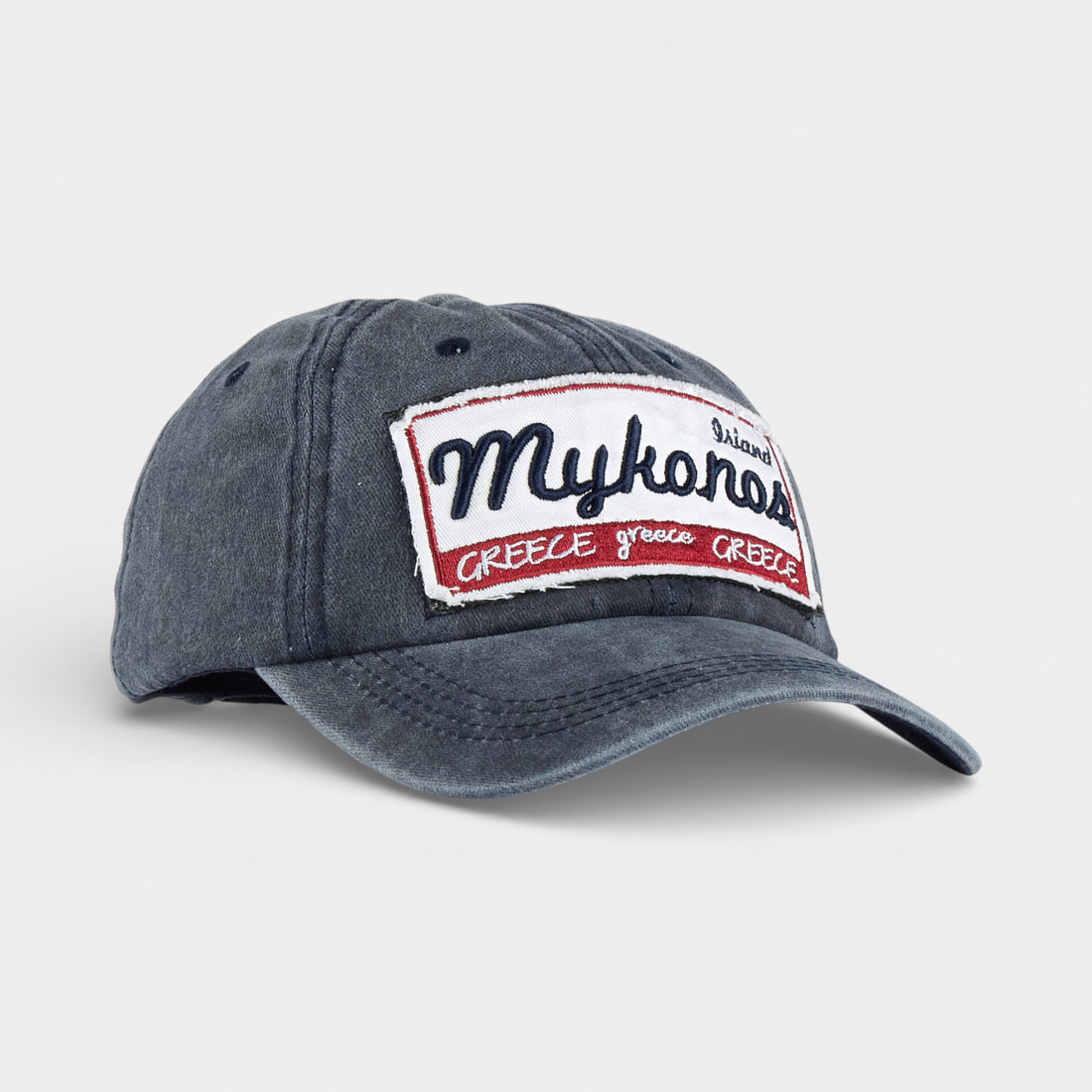 MYKONOS WASHED LINE COTTON CAP
