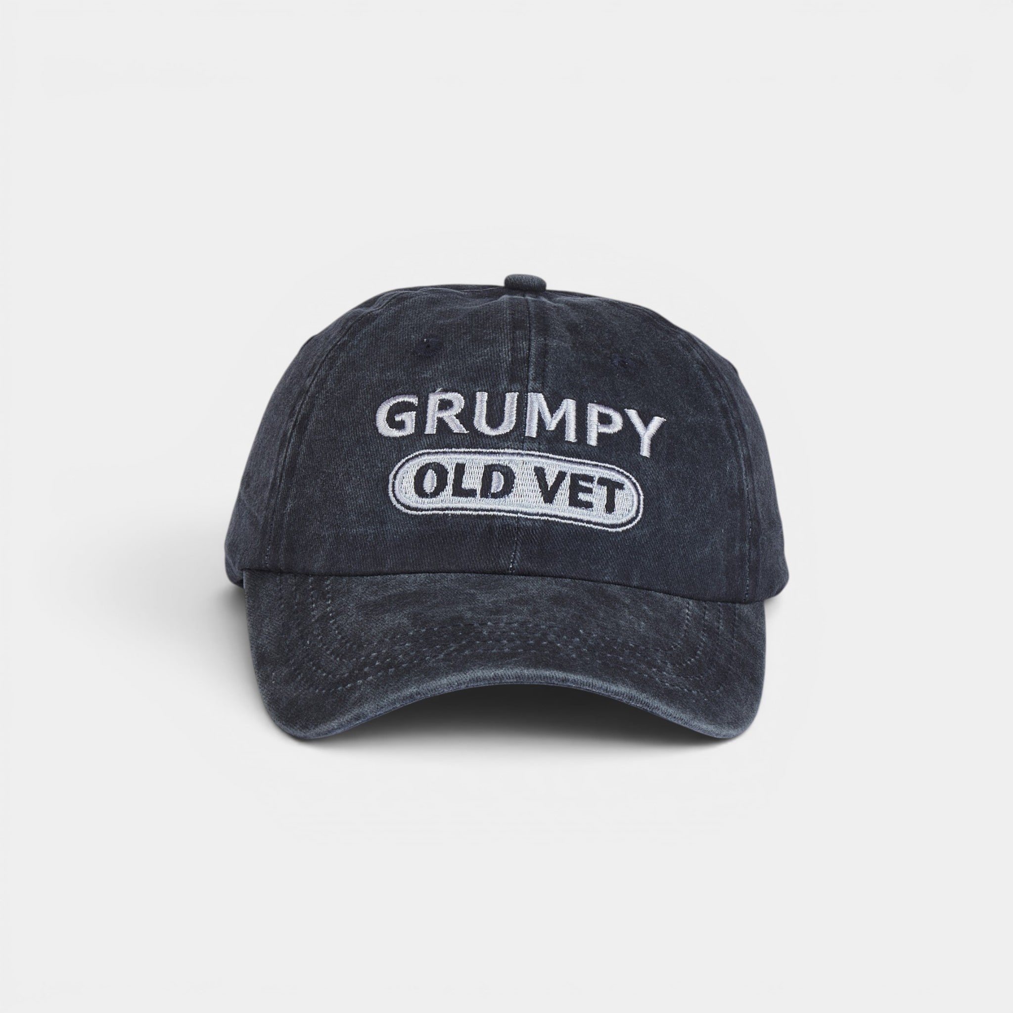 قبعه GRUMPY OLD VET قطن مغسول