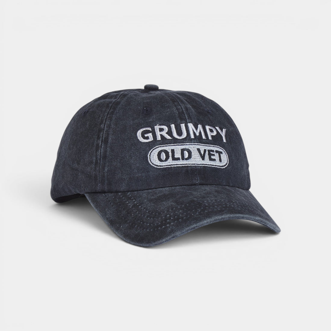GRUMPY OLD VET WASHED CAP