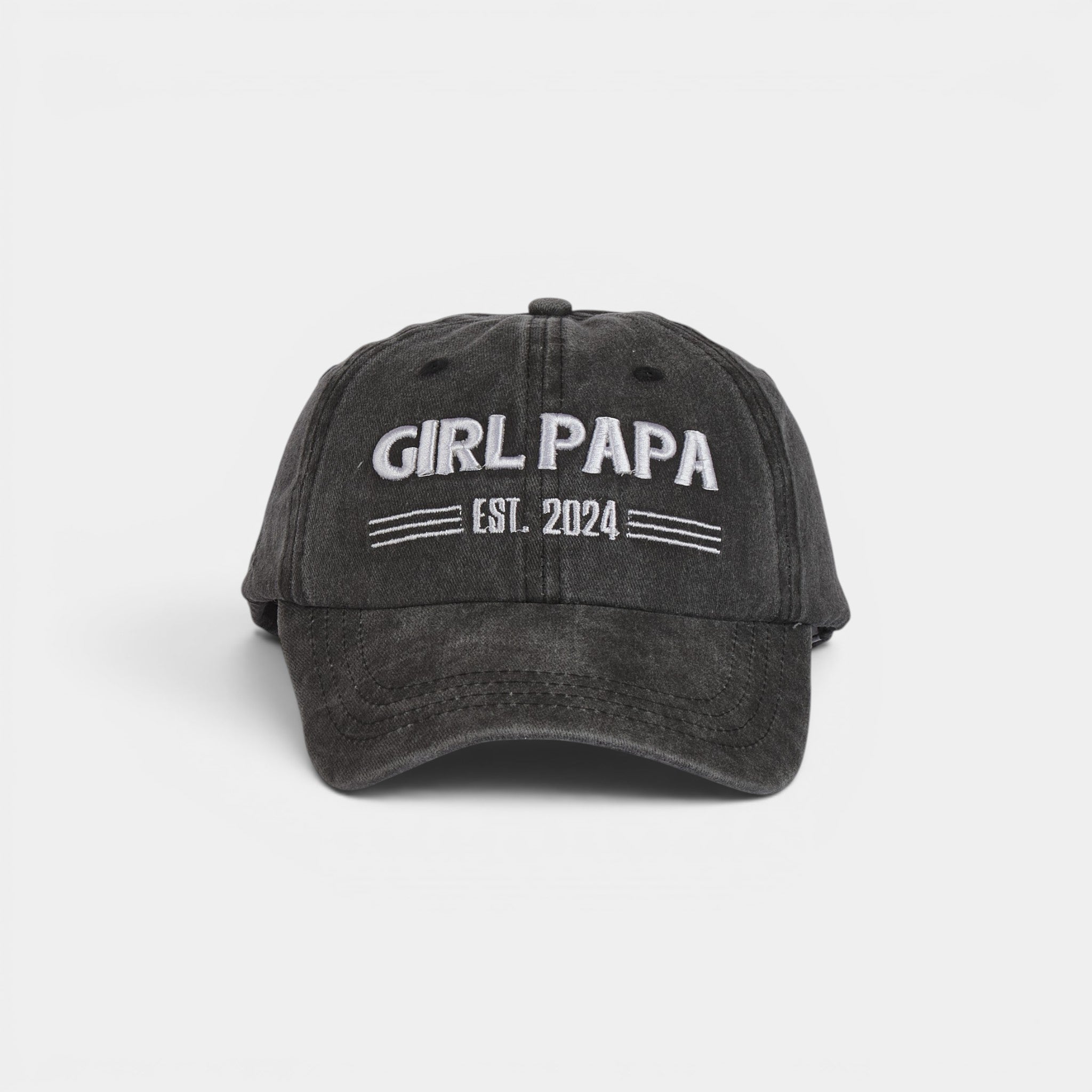 قبعه GIRL PAPA 2024 قطن مغسول