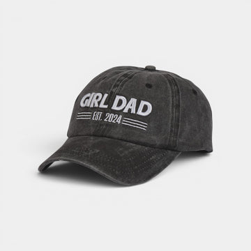قبعه GIRL DAD 2024  قطن مغسول