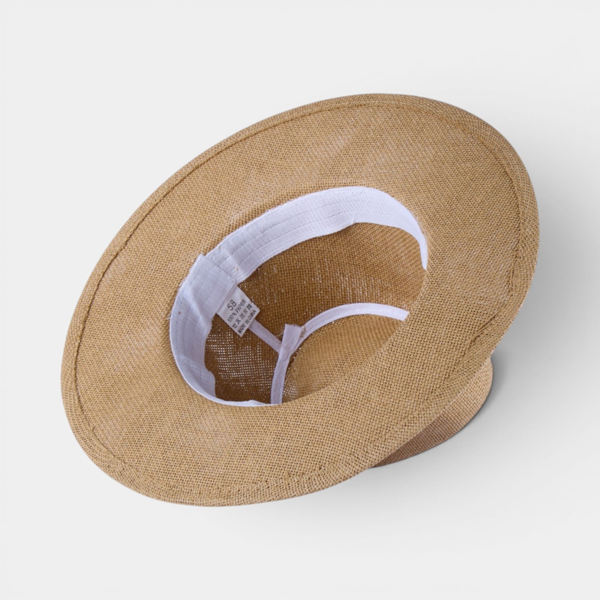SEAFARE STRAW FEDORA HAT