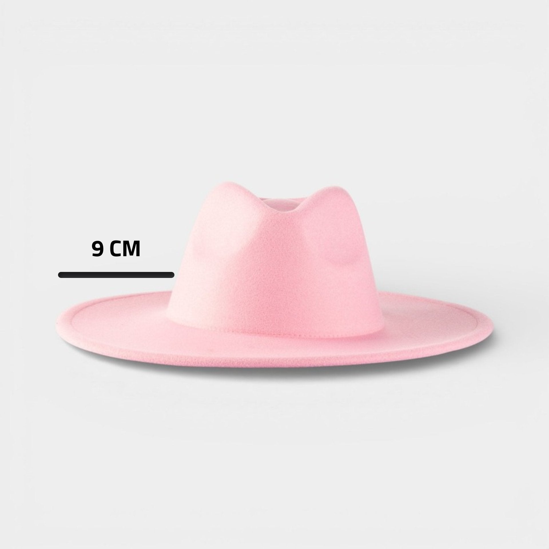 METROEDGE FEDORA ( Brim 9 Cm )