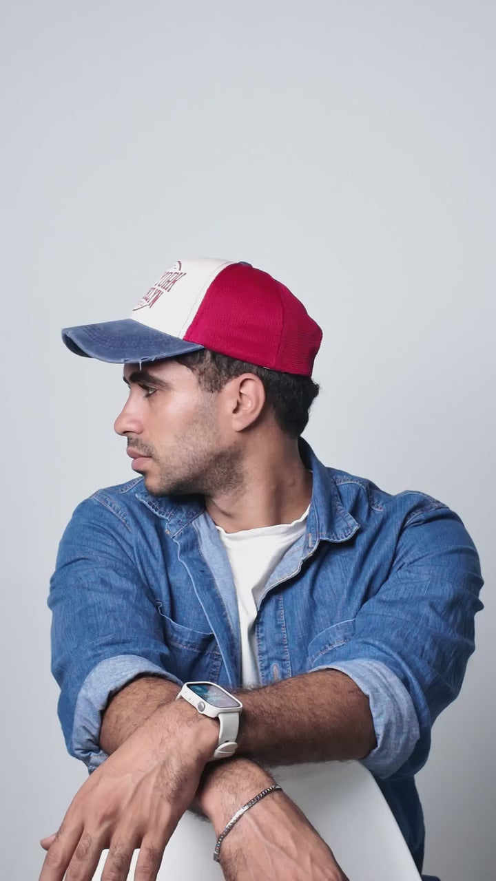 AMERICAN PRIDE TRUCKER HAT