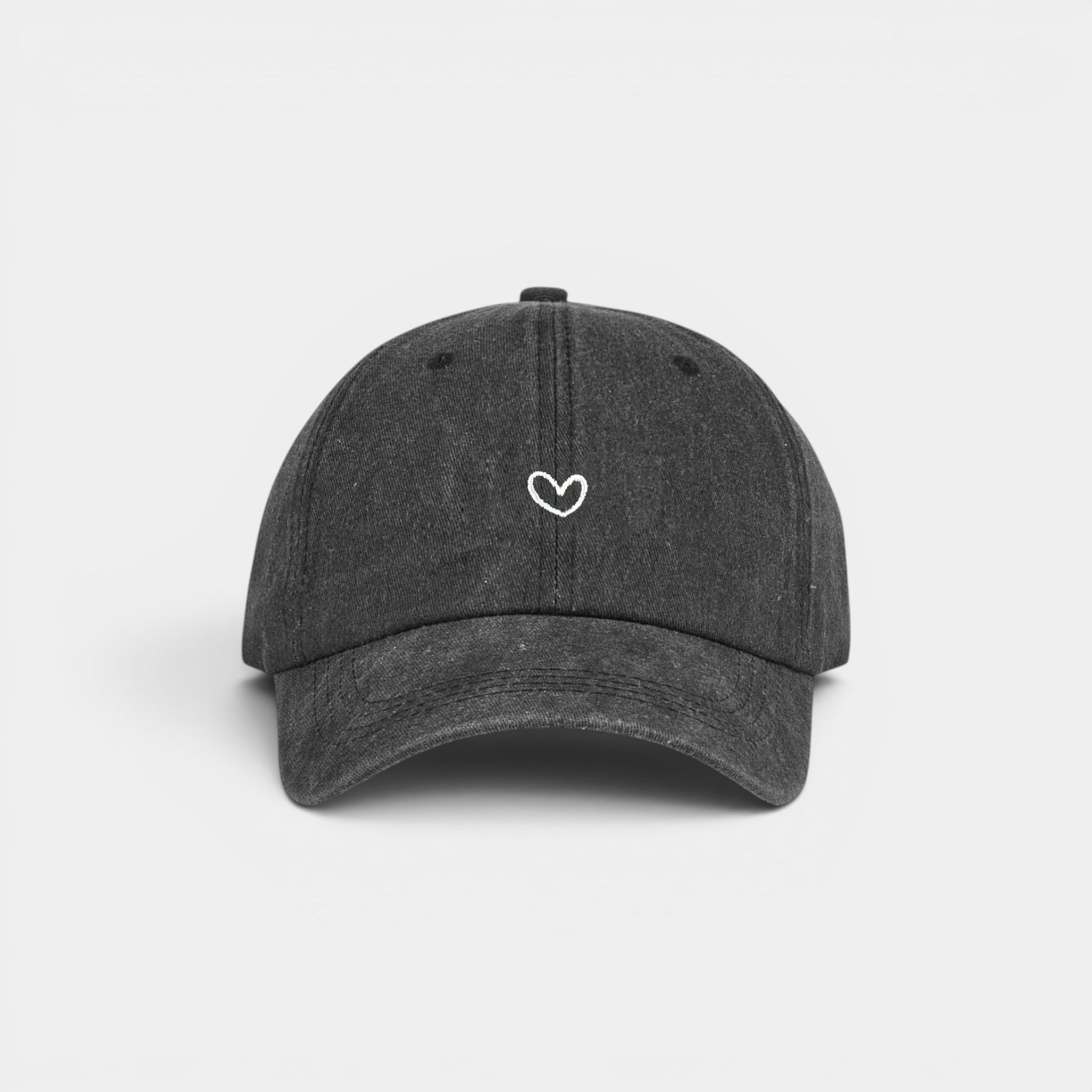 Red Heart Washed Dad Hat